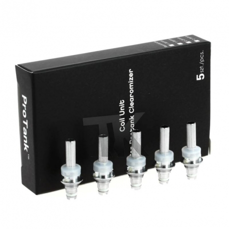 Pack 5 résistances Kanger Protank evod unitank 2 ohm